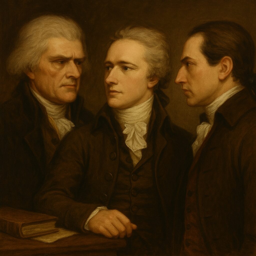 Alexander Hamilton - Feuds with Jefferson and Burr