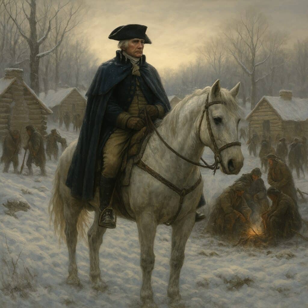 George Washington - The Winter at Valley Forge