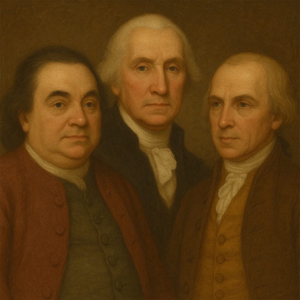 Mason, Washington, and Madison