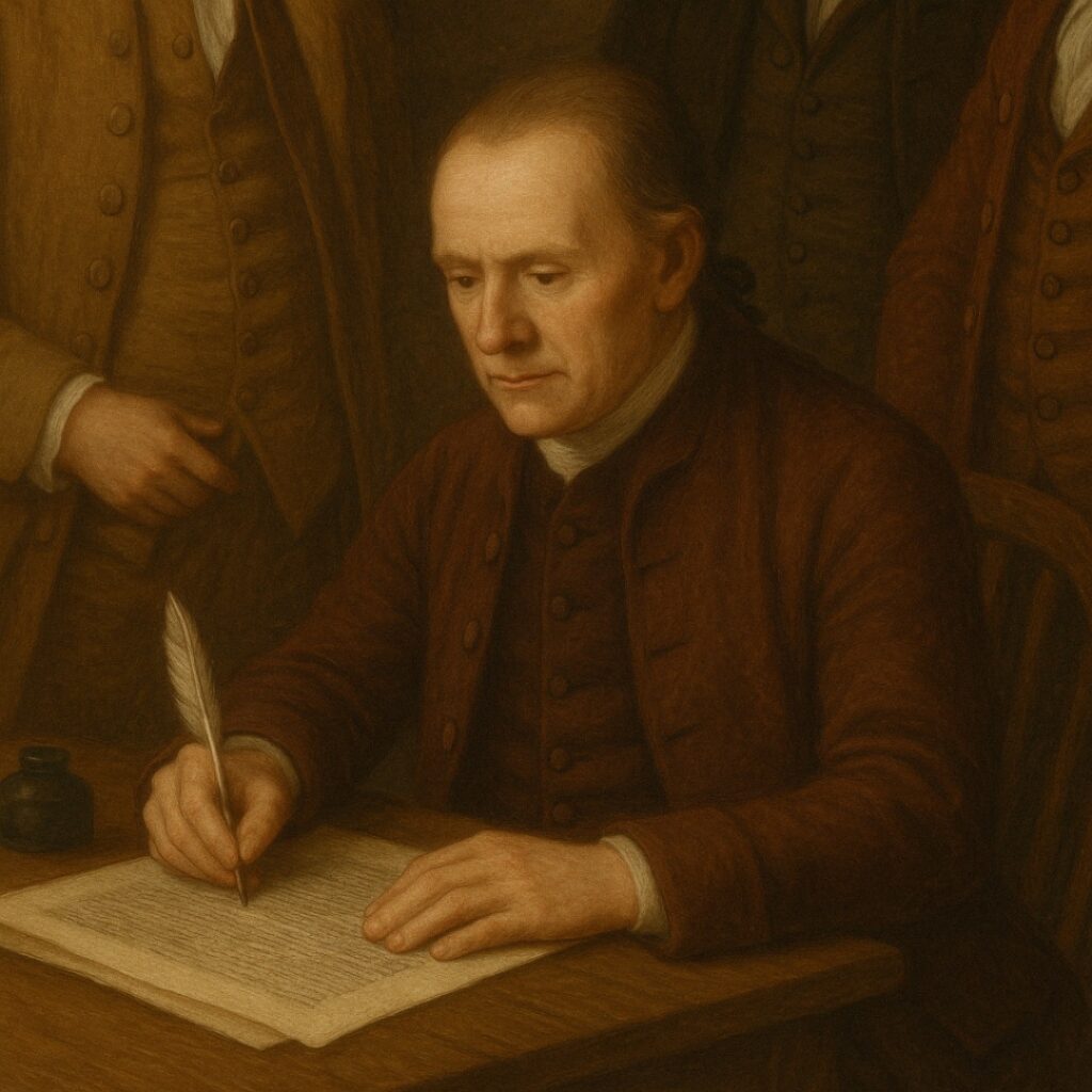 Roger Sherman - Drafting the Declaration and Articles of Confederation