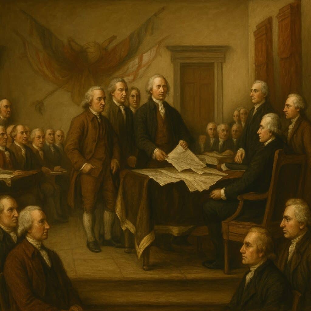 Signing of the Declaration of Independence